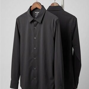 Men's Black Dress Shirt